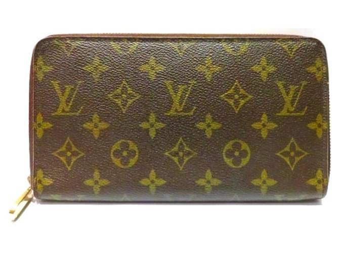 Louis Vuitton Zippy Wallet Toile Marron  ref.1195470