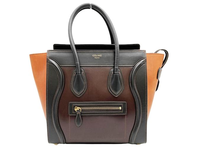 Céline Luggage Brown Leather  ref.1195525