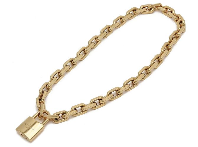 Twist Louis Vuitton Collier Cadenas LV Edge D'oro