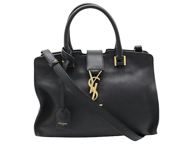 Saint Laurent Chyc Cuir Noir  ref.1195538