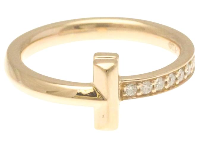 Tiffany & Co T Golden Pink gold  ref.1195598