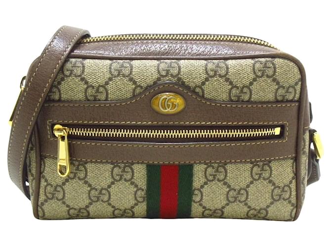 Gucci Ophidia Bege Lona  ref.1195824