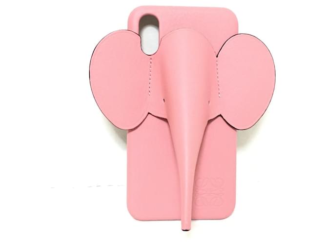 Loewe Elefant Pink Leder  ref.1195827