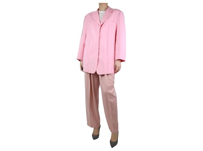 Autre Marque Rosa übergroße Jacke – Größe M Pink Viskose  ref.1196035
