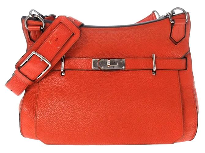 Hermès Jypsiere Orange Leather  ref.1196156