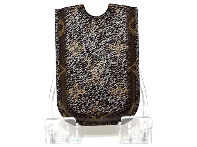 Capa iphone Louis Vuitton Marrom Lona  ref.1196253