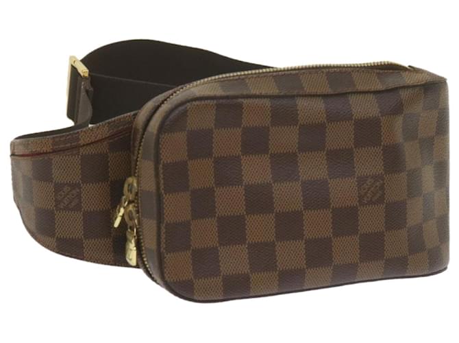 Louis Vuitton Geronimo Brown Cloth  ref.1196554