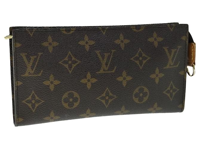 Louis Vuitton Pochette Accessoire Marrom Lona  ref.1196561