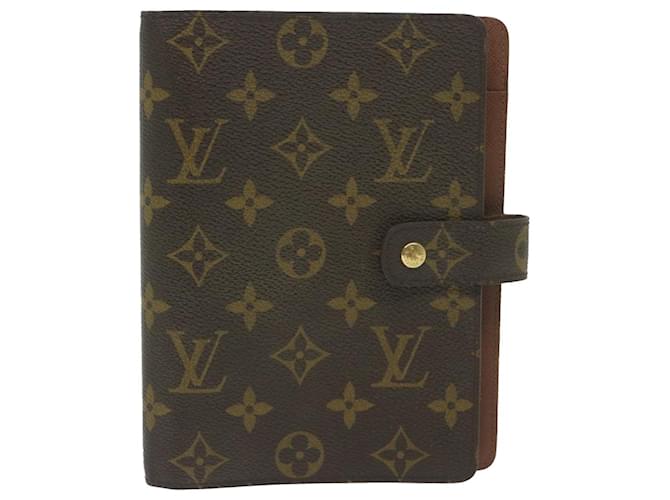 Louis Vuitton Agenda Cover Brown Cloth  ref.1196595