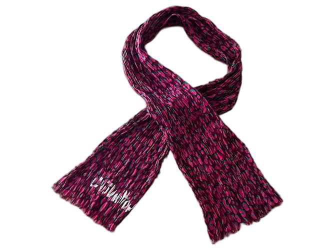 Louis Vuitton Sprouse-Schal Pink Mehrfarben Baumwolle  ref.1196743