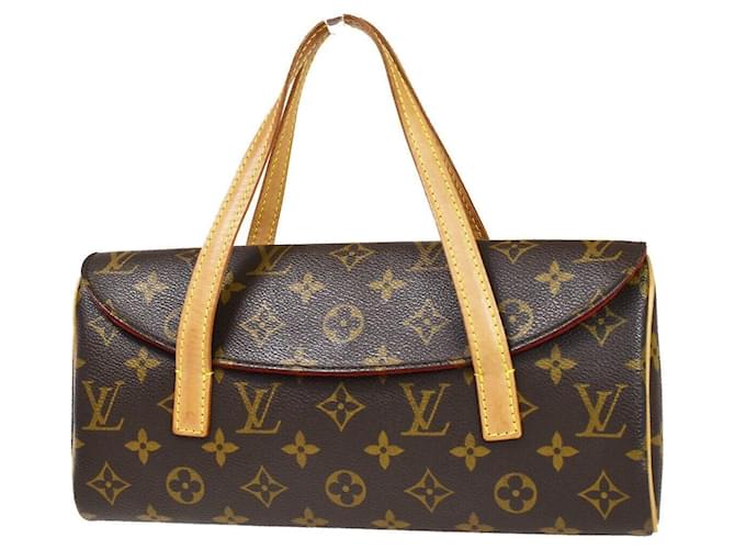 Louis Vuitton Sonatine Brown Cloth  ref.1196767