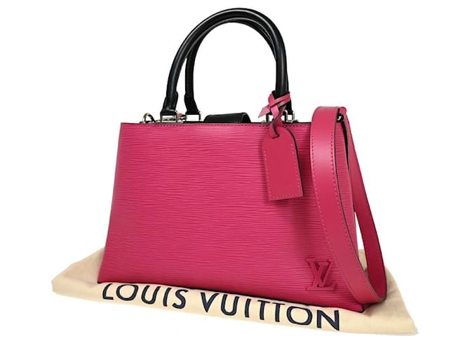 Louis Vuitton Kleber Rosa Couro  ref.1196774