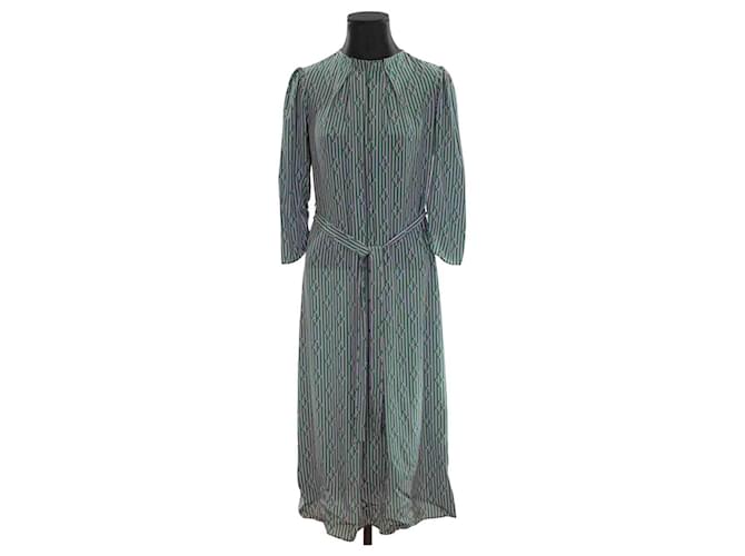 Lk Bennett Silk dress Purple  ref.1196979