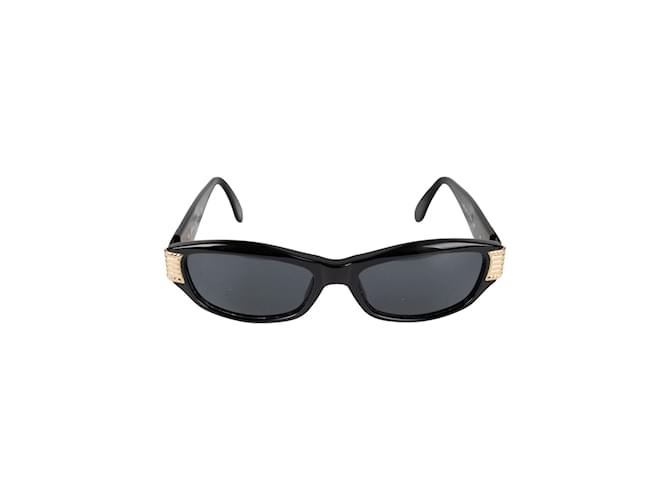 Genny Square Sunglasses Black Acetate  ref.1197000