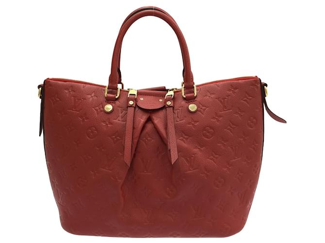 Louis Vuitton Mazarine Red Leather  ref.1197010