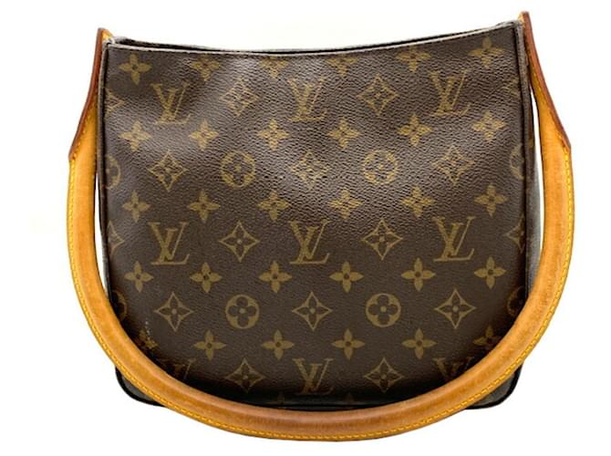 Louis Vuitton Looping Brown Cloth  ref.1197225