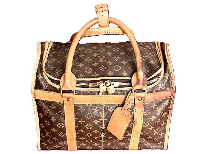 Louis Vuitton Vanity em couro marrom