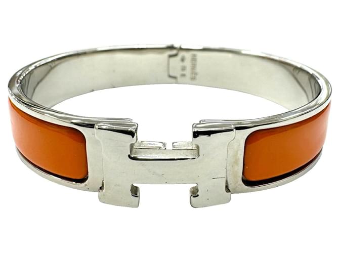 Hermès Klick Orange Metall  ref.1197310