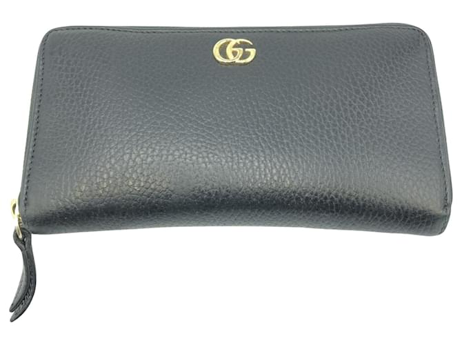 Gucci GG Marmont Cuir Noir  ref.1197323
