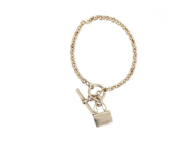 Silbernes Hermès-Constance-Armband Metall  ref.1197429