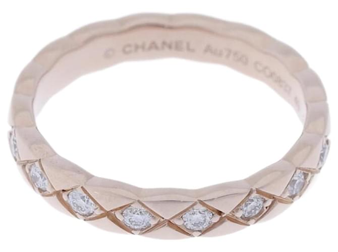 Chanel Coco Crush Dourado Ouro rosa  ref.1197603