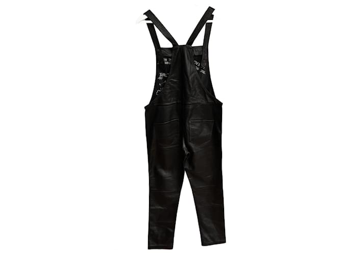 Each x other leather jumpsuit Black  ref.1197705