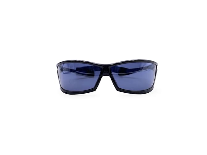Louis Vuitton Coupe LV Bleu M80715 Lunettes de soleil de sport Shield 78/10 Plastique Noir  ref.1197774