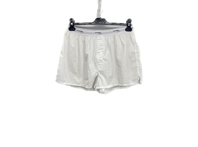 Autre Marque HOMBRE NIÑA Shorts T.Internacional L Algodón Blanco  ref.1197870