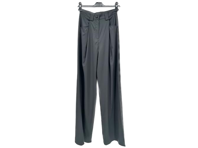 Autre Marque MANURI  Trousers T.International XS Wool Grey  ref.1197872