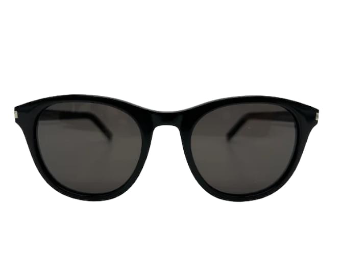 SAINT LAURENT Gafas de sol T.  el plastico Negro Plástico  ref.1197874