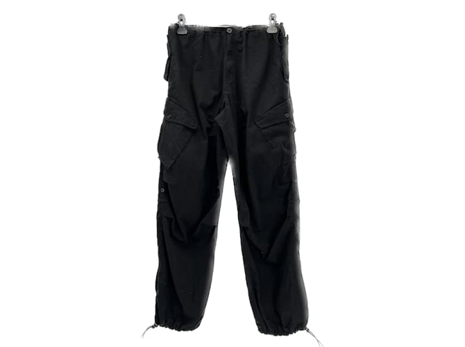 Autre Marque RAEY Pantalon T.US 4 cotton Coton Noir  ref.1197878