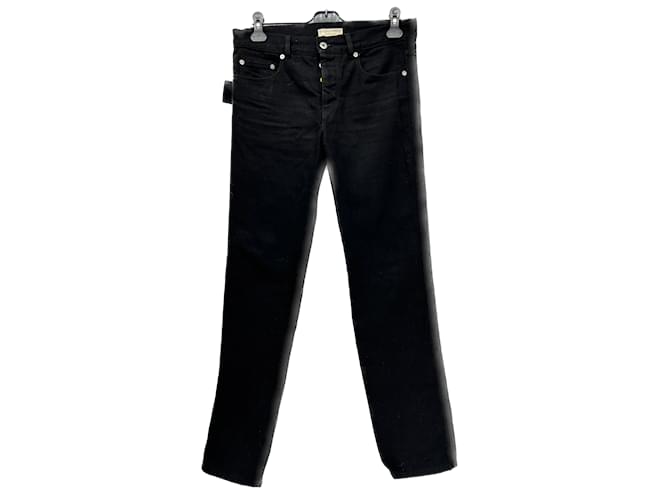 BOTTEGA VENETA Jeans T.fr 38 Baumwolle Schwarz  ref.1197882