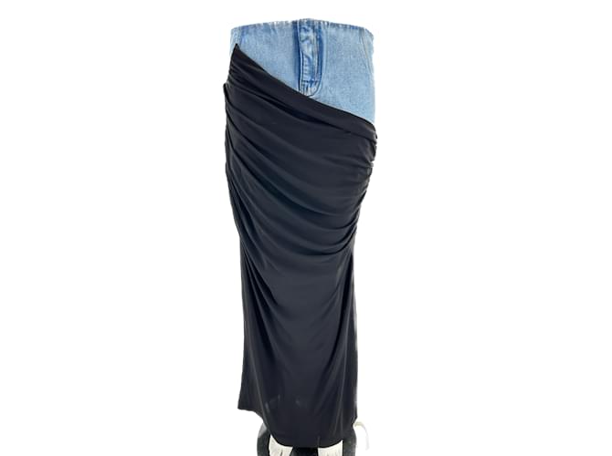 Autre Marque CHRISTOPHER ESBER  Skirts T.Uk 8 cotton Blue  ref.1197886