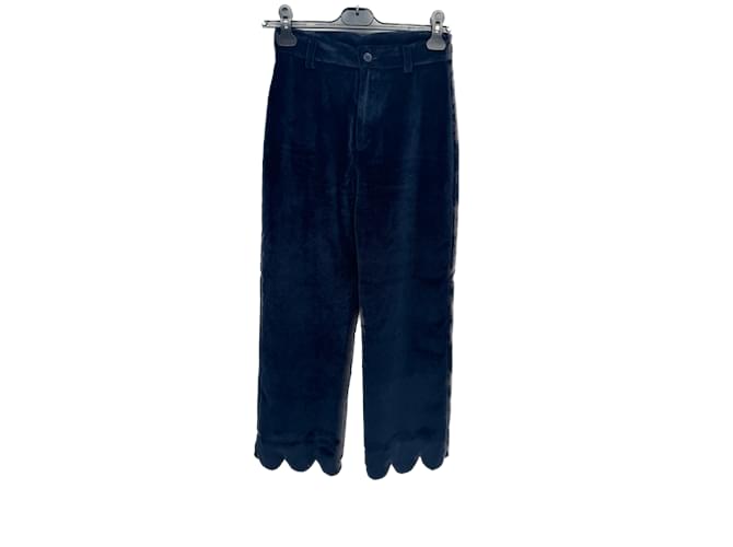 Autre Marque LA VESTE Pantalon T.International S Coton Bleu  ref.1197911