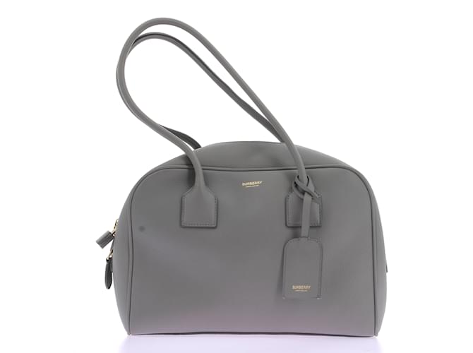 BURBERRY  Handbags T.  leather Grey  ref.1197981