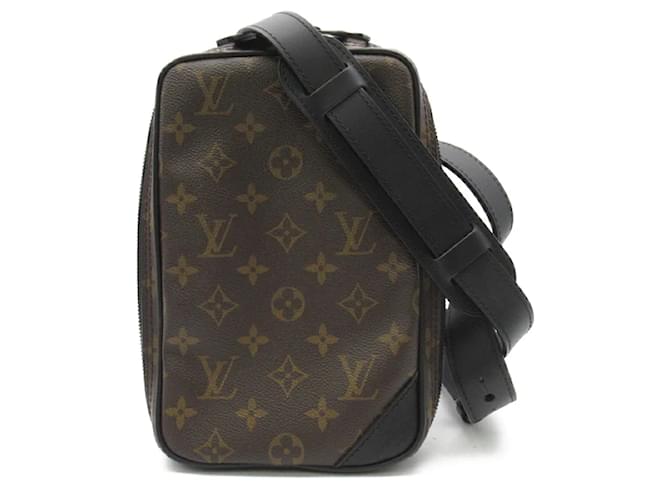 Louis Vuitton Monogram Utility Side Bag M44477 Brown Cloth  ref.1198009