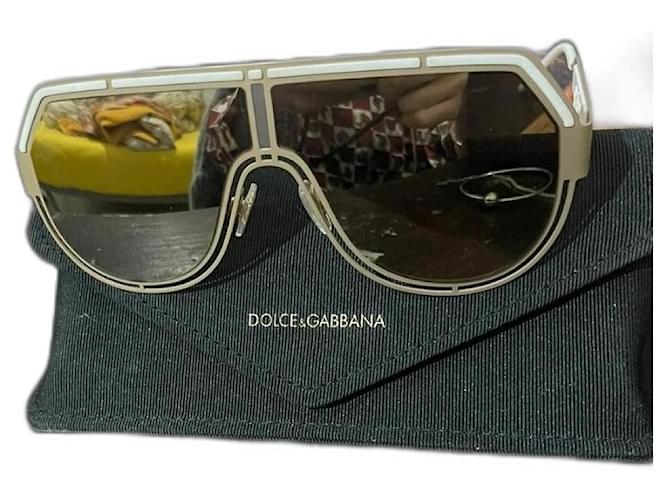 Dolce & Gabbana Sun glasses Beige Plastic  ref.1198174