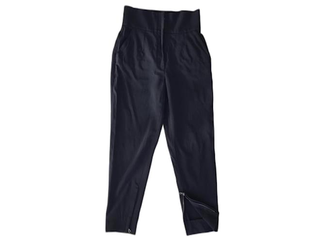 Dolce & Gabbana Un pantalon, leggings Coton Noir  ref.1198254