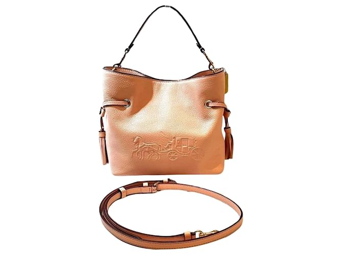 Coach Pink Leather  ref.1198340