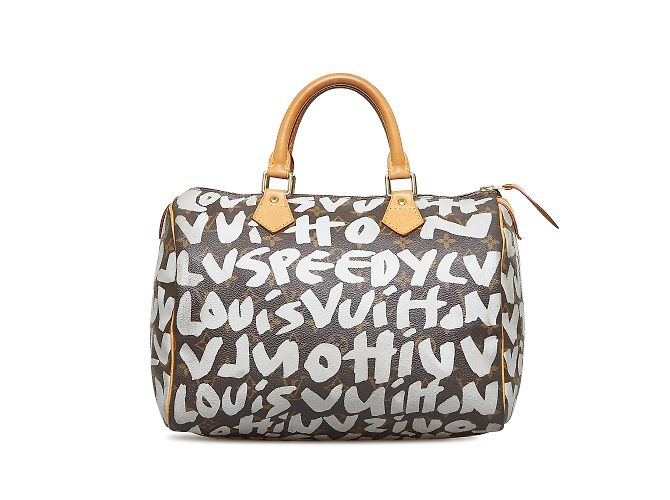 LOUIS VUITTON Bolsas Speedy Marrom