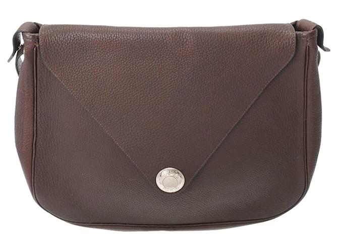 Hermès Christine Brown Leather  ref.1198876