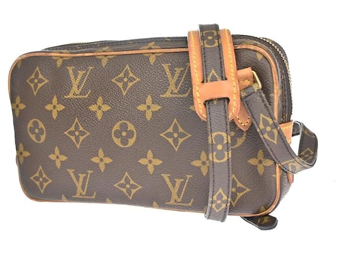 Louis Vuitton Marly Brown Cloth  ref.1198962