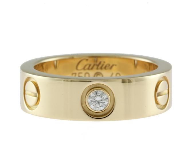 Cartier Love Or jaune Doré  ref.1198981