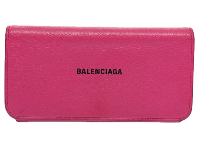 Contanti Balenciaga Rosa Pelle  ref.1199014