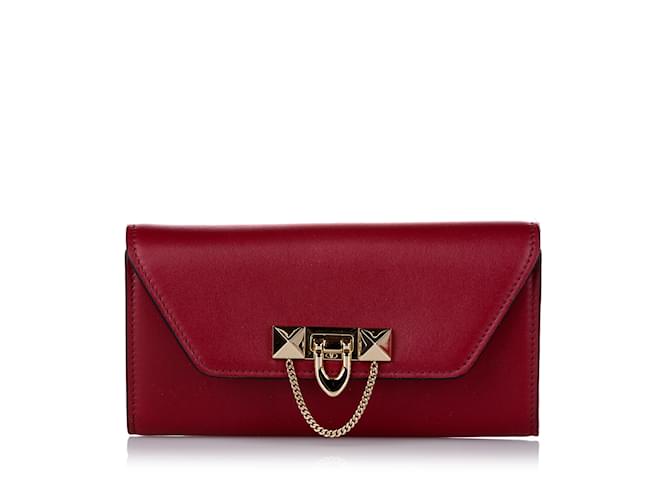Red Valentino Leather Long Wallet  ref.1199259