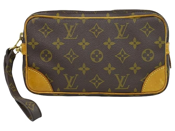 Louis Vuitton Marly Dragonne Brown Cloth  ref.1199345