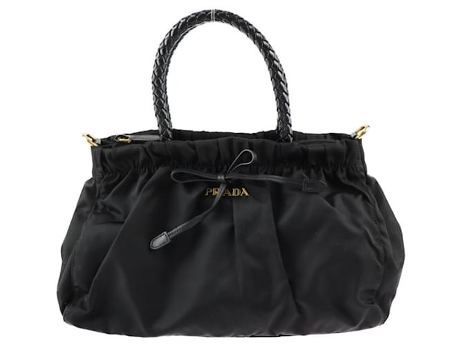 Prada Tessuto Nero Sintetico  ref.1199418