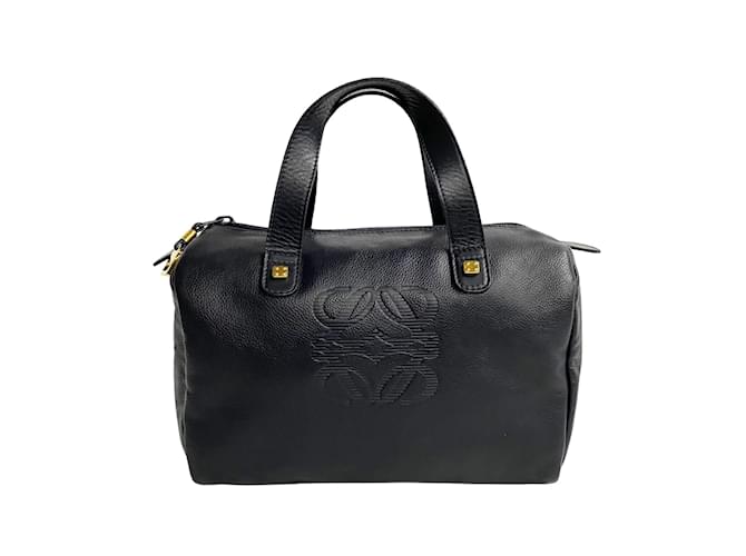 Loewe Anagram Leather Boston Bag  ref.1199518