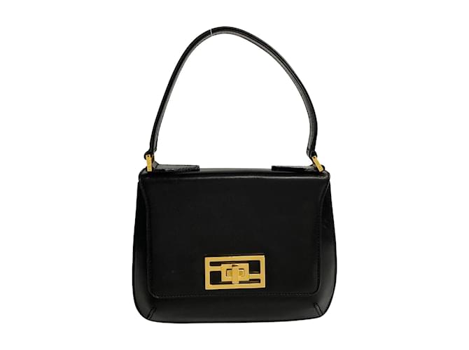 Fendi Leather Handbag Black  ref.1199521