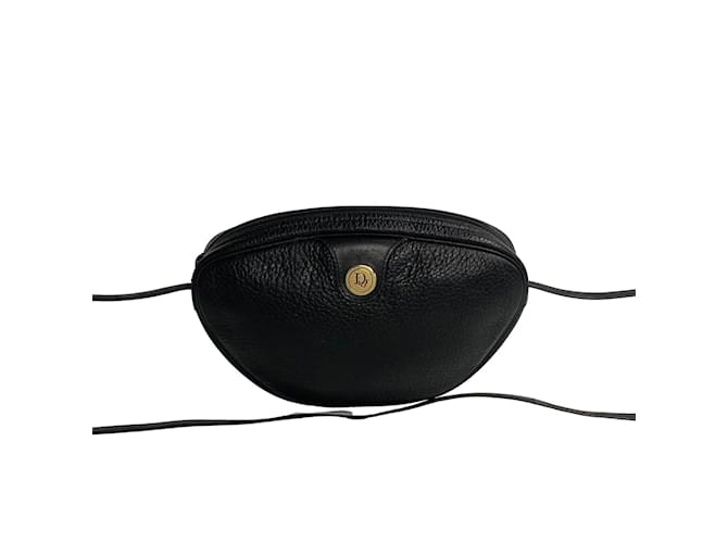 Dior Leather Crossbody Bag Black Pony-style calfskin  ref.1199530